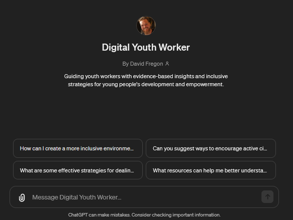 ChatGPT: Digital Youth Worker